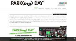 Desktop Screenshot of parkingday.fr